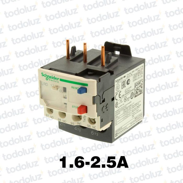 Rele Termico 3P 1.6-2.5A (p/ Contactor Mod. D-7) Schneider