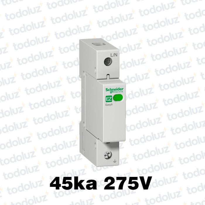 Descargador de Sobretension 1P 45ka 275V Sist. Din EZ9 Schneider