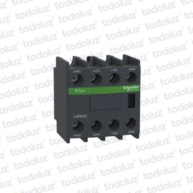 Contacto Auxiliar Frontal 2NO+2NC (p/ Contactor D-M7) Schneider