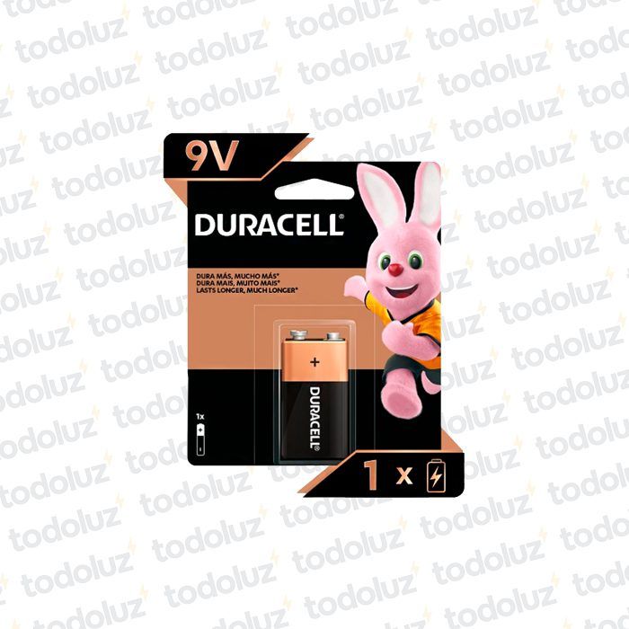 Pila Alcalina 9V (x.1unid) Duracell