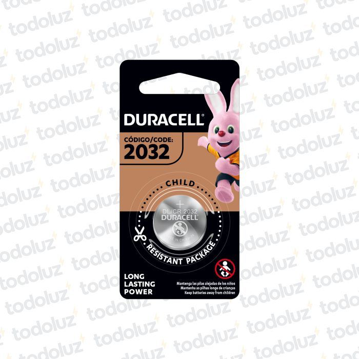 Pila Moneda CR2032 3V (x.1unid) Duracell