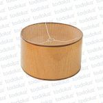 Pantalla Circular Grande Marron (56.143.Mr)