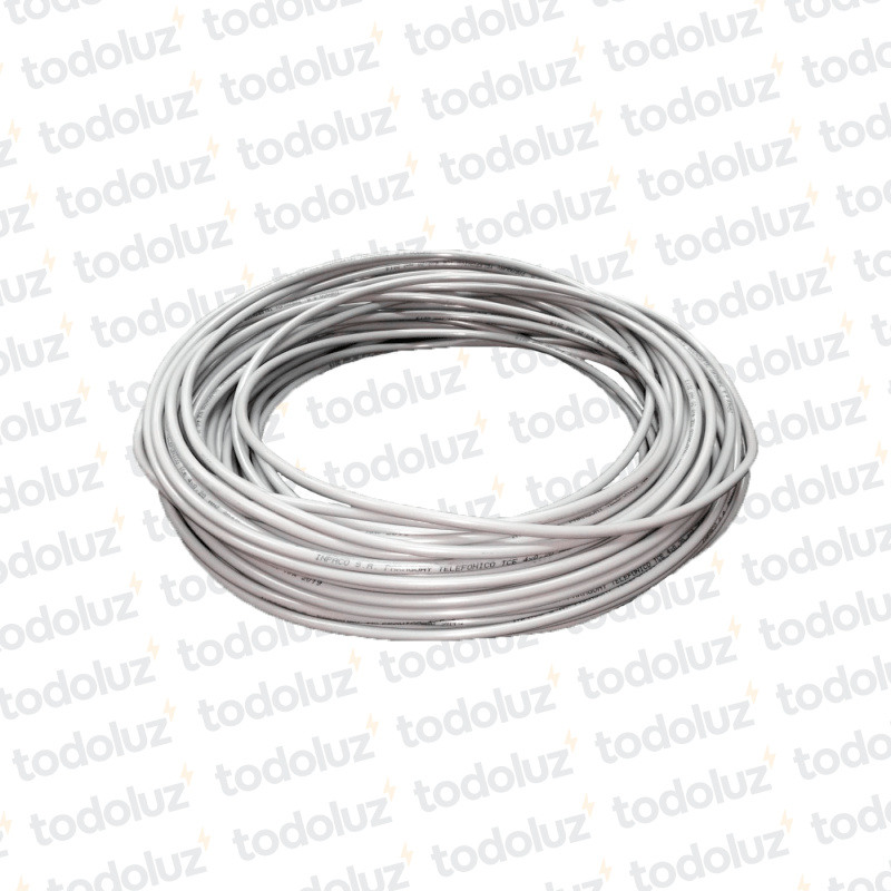 Cable Telefonico Envainado TCE 4x0.20mm² (x.Rollo/100m) Inpaco