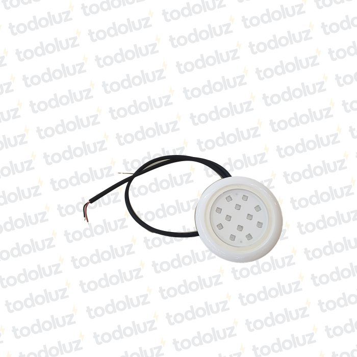 Spot Led Adosar p/Piscina 12W Azul 12V