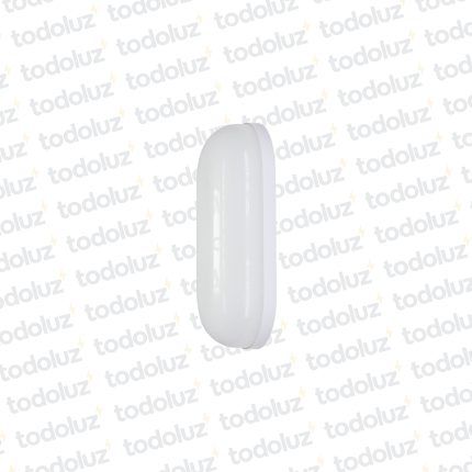 Tortuga Led Oval Blanco 18W 3000°k 200x100mm (57.096)