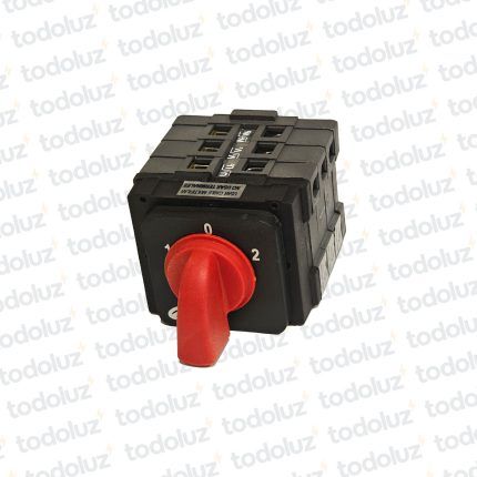 Interruptor Conmutador Embutir 3P 40A (1-0-2) Elibet