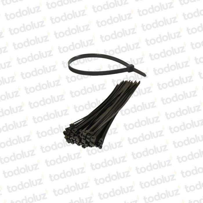 Collarin Plastico 150x3.6mm Negro (x.1unid)