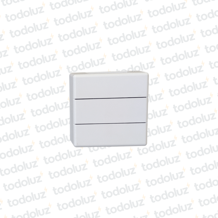 Aplique Ext. Bidireccional Cubo Blanco Doble Raja 6w 3000K IP65