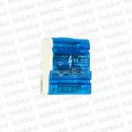 Bloque de Distribucion 4P 100A 7 Bornes c/Acrilico Sist. Din/Adosar