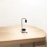 Luminaria de Mesa Metalico Negro 1*E27 (56.214)