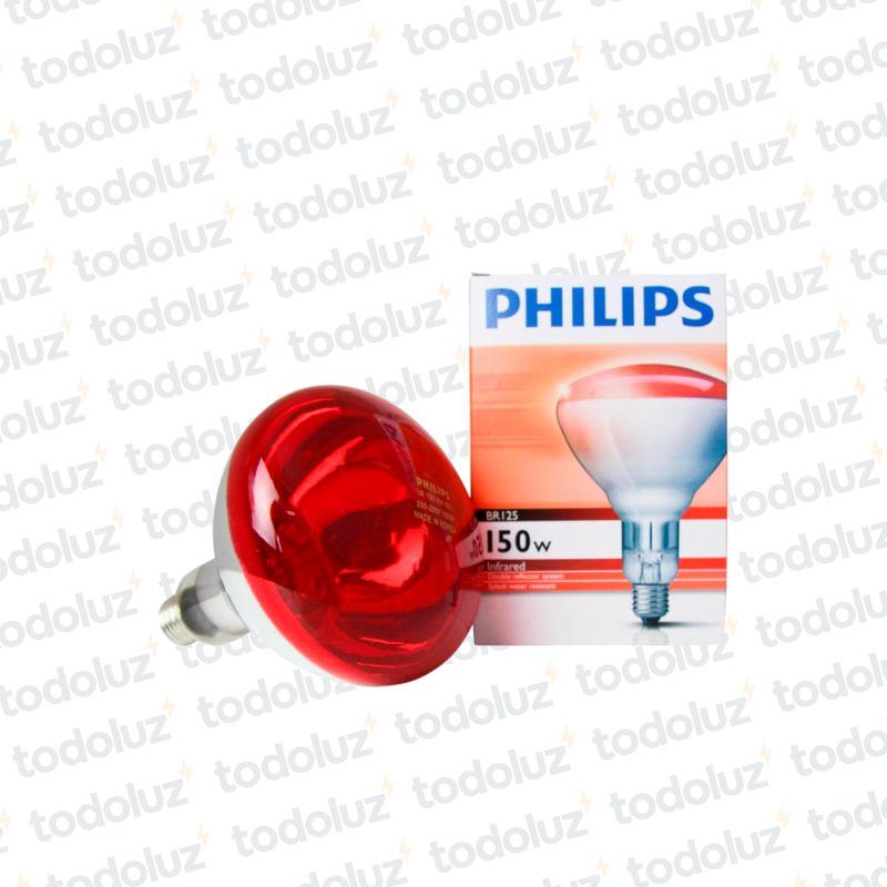 Lamp. Infrarrojo 150W Par38 E27 230V Philips