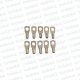 Terminal Ojal a Compresion Cobre 4mm² (x.10unid)