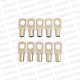 Terminal Ojal a Compresion Cobre 10mm² (x.10unid)