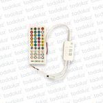 Controlador Led Smart p/Luz de Piscina Multicolor RGB + 6500°k + 3000°k 8A 96w