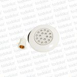 Spot Led Embutir Multicolor p/Piscina 9W RGB + 6500°k + 3000°k p/ Rosca 1/2´ 12V