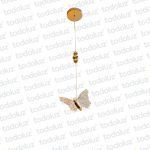 Colgante Mariposa Dorado Led Incorp. 3W 180lm 3000°k IP20 (54.936)