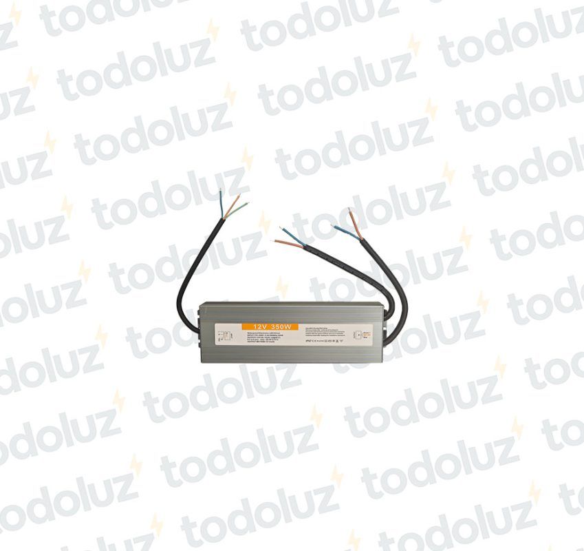 Fuente p/ Exterior 220Vac-12Vdc 30A 350W IP67 Metal