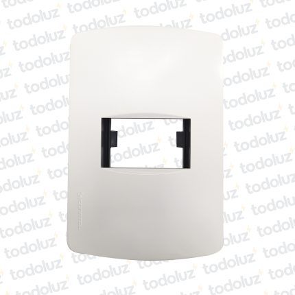 Placa 1 Modulo 2x4 Blanco Loft Conatel