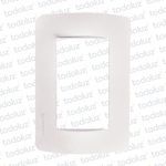 Placa 3 Modulos 2x4 Blanco Loft Conatel