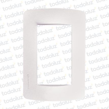 Placa 3 Modulos 2x4 Blanco Loft Conatel