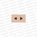 Mod. Tomacte. Universal 15/16A 250V HT Conatel