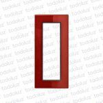 Placa 6 Modulos 2x8 Bordeaux D. Flat Conatel