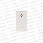 Mod. Pulsador Timbre 16A 250V D. Blanco Conatel