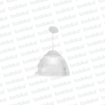 Colgante c/ Pantalla Acrilica 16´ E27 (54.191)