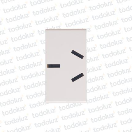Mod. Tomacte. Nema 10A 250V D. Blanco Conatel