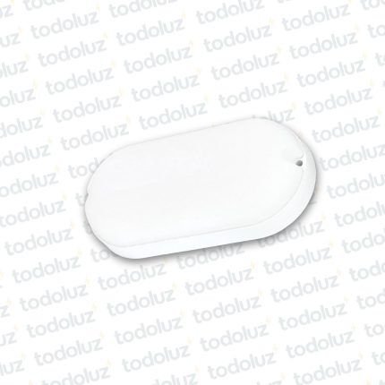 Tortuga Led Oval Blanco 24W 2400lm 6500°k IP65 110-264V