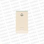 Mod. Pulsador Timbre 16A 250V D. Marfil Conatel