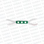 Modulo 3LED 1.5W Verde 12V