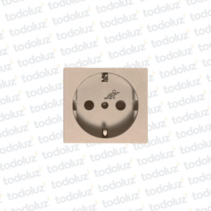 Mod. Tomacte. Schuko 16A 250V HT Conatel