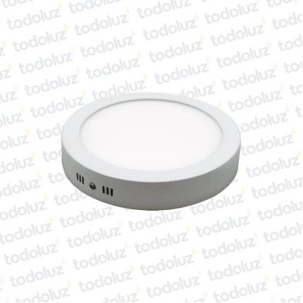 Panel Led p/ Adosar Redondo 12W 3000°k MG LUX