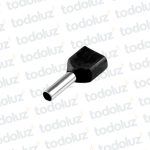 Terminal Pino Tubular Ilhos Doble 2x1.5mm² Magnet