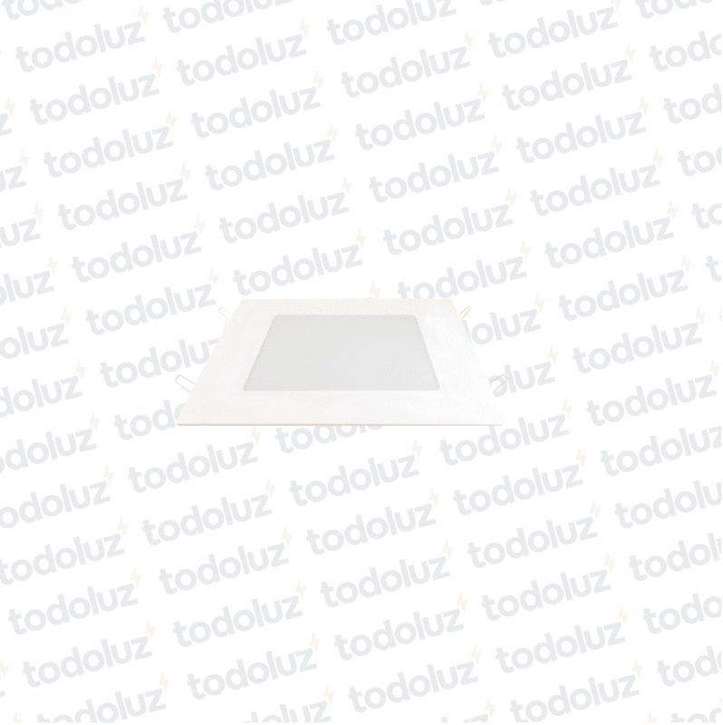 Panel Led Cuadrado p/ Embutir 12W 3000°k Taschibra