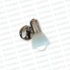 Aplique Movil B. Circular Cromado Tulp. Vd Satinado 1*E27 (50.526)