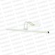 Aplique p/Pared Articulable B. Blanco Brazo Cromado 30w 3Tonos 60cm (50.503)