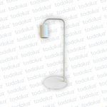 Luminaria de Mesa Metalico Blanco 1*E27 (56.214)