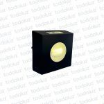 Aplique Ext. Bidireccional Cubo Negro c/Iluminacion Frontal 1*G9 IP43 (57.468)