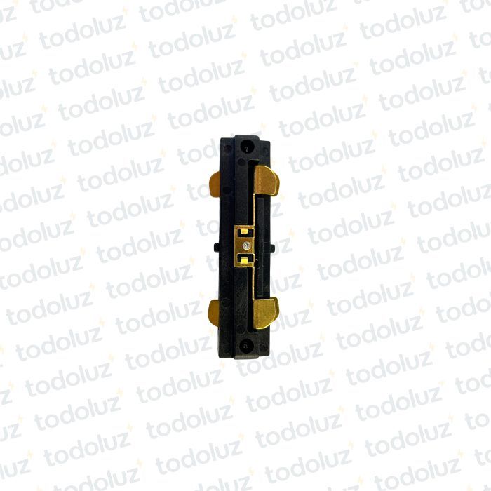 Accesorio Conector Lineal Negro p/Riel Contacto Cobre