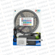 Cinta Led RGB 50x50 60leds 14w/M 12V Siliconado IP65 (x.Rollo/5m) c/ Fuente y Controlador