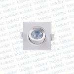 Spot Led Embutir Cuadrado (90x90mm) 5W 4000°k