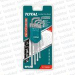Juego de 9 Llaves Torx T-10/15/25/27/30/40/45/50 Total