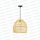 Colgante Tipo Campana Entretejido Simil Ratan 1*E27 (54.979)