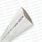 Tubo Termocontraible 45mm (x.1metro) Blanco