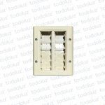 Caja Exterior p/ 12 Modulos Marfil Conatel