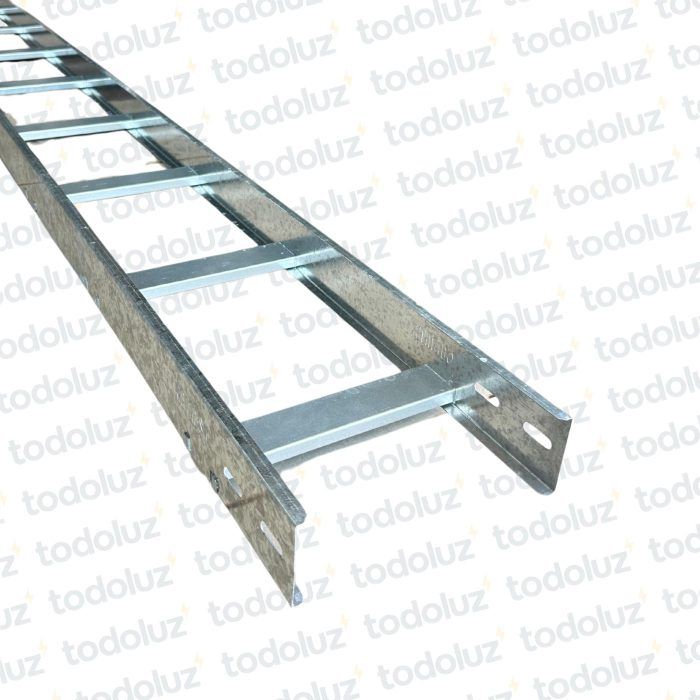 Bandeja Portacable Escalera 300x60mm Chapa n° L#18/C#20 (x.Tira/3mts) Cominsa