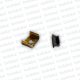 Accesorio p/Perfil Embutir Negro 24x9mm (2 Tapas + 2 Clips)