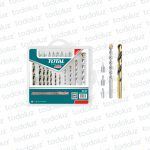 Juego de Mechas y Punta Destornillador 19 Piezas Total